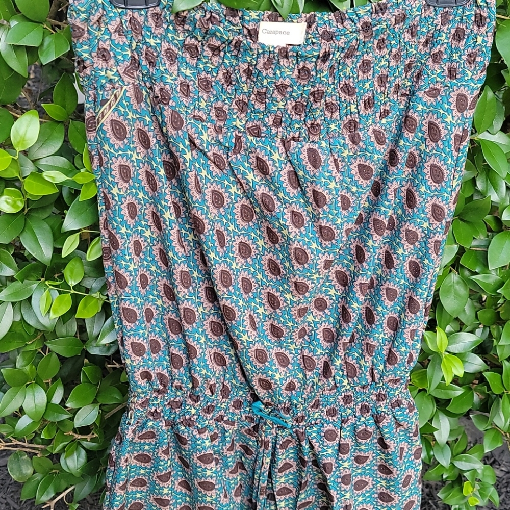 Strapless floral fall romper - Picture 2 of 4